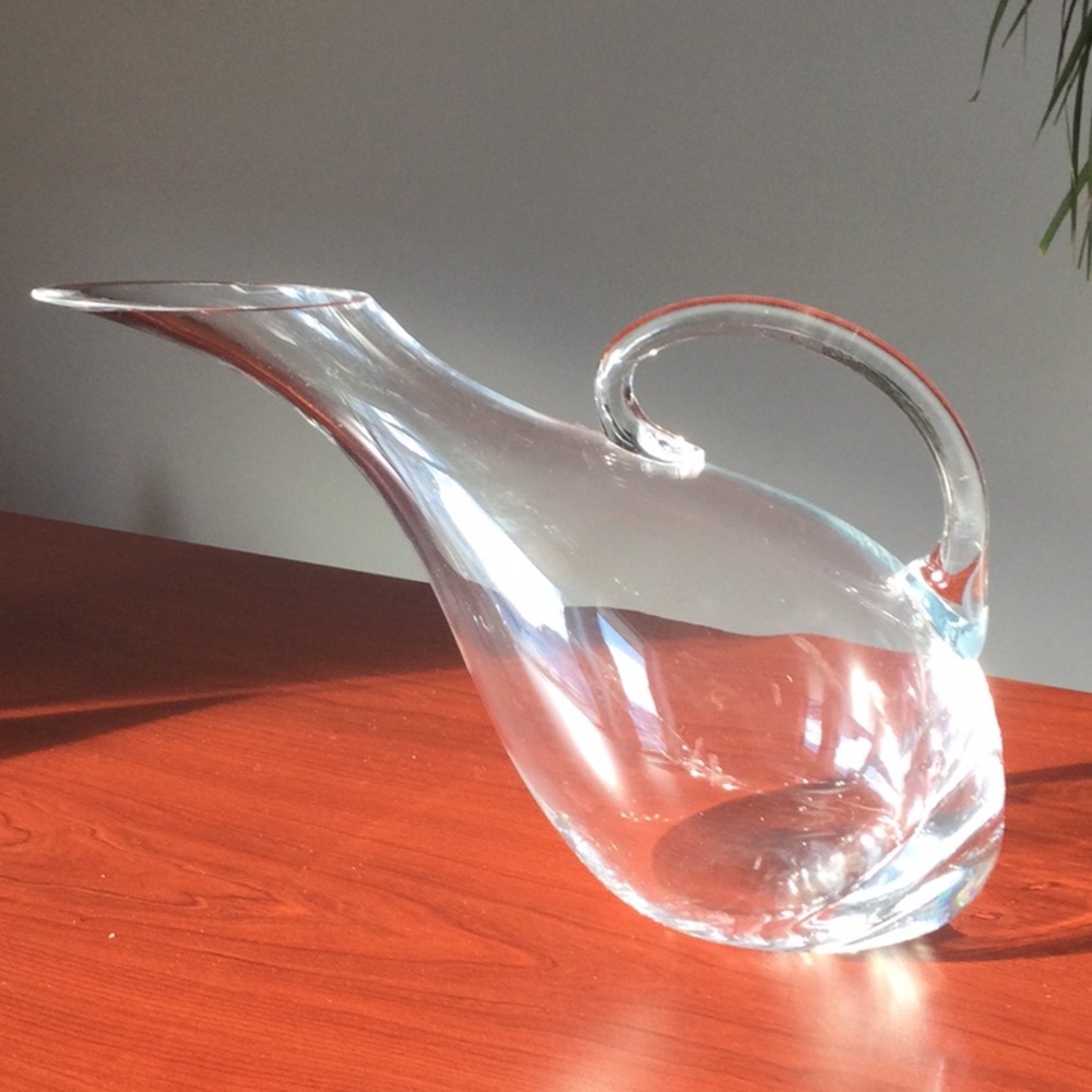 🎄 Lenox Crystal Wine Duck Decanter